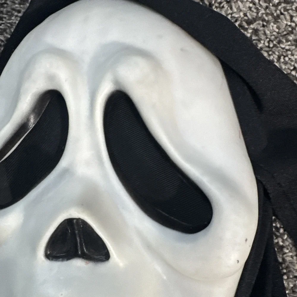 Ghost Face Scream Mask S9206 EU Easter Unlimited Fun World Vintage Halloween